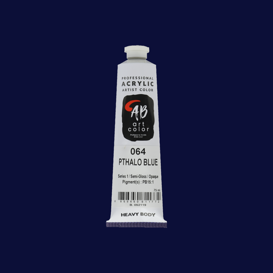 Abrt Color ABART COLOR HEAVY BODY สีอะคริลิก Artist Grade กลุ่มสีน้ำเงิน ขนาด 75 ...