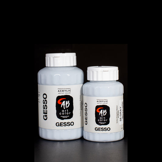 ABART COLOR GESSO : GREY - สีรองพื้นเฟรม สีเทา