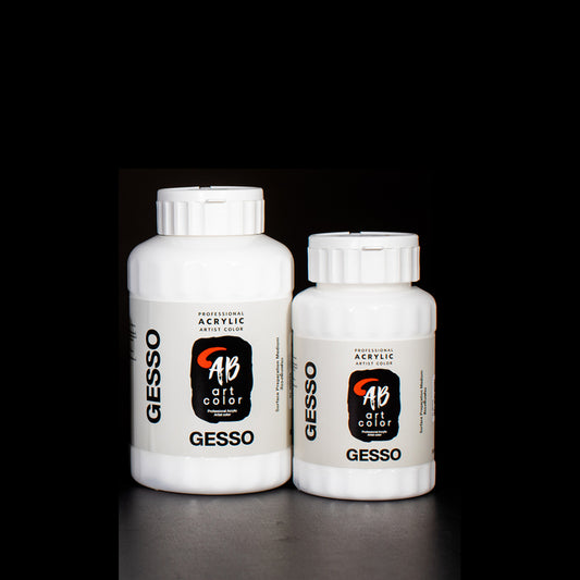 ABART Color GESSO : White - สีรองพื้นเฟรม สีขาว